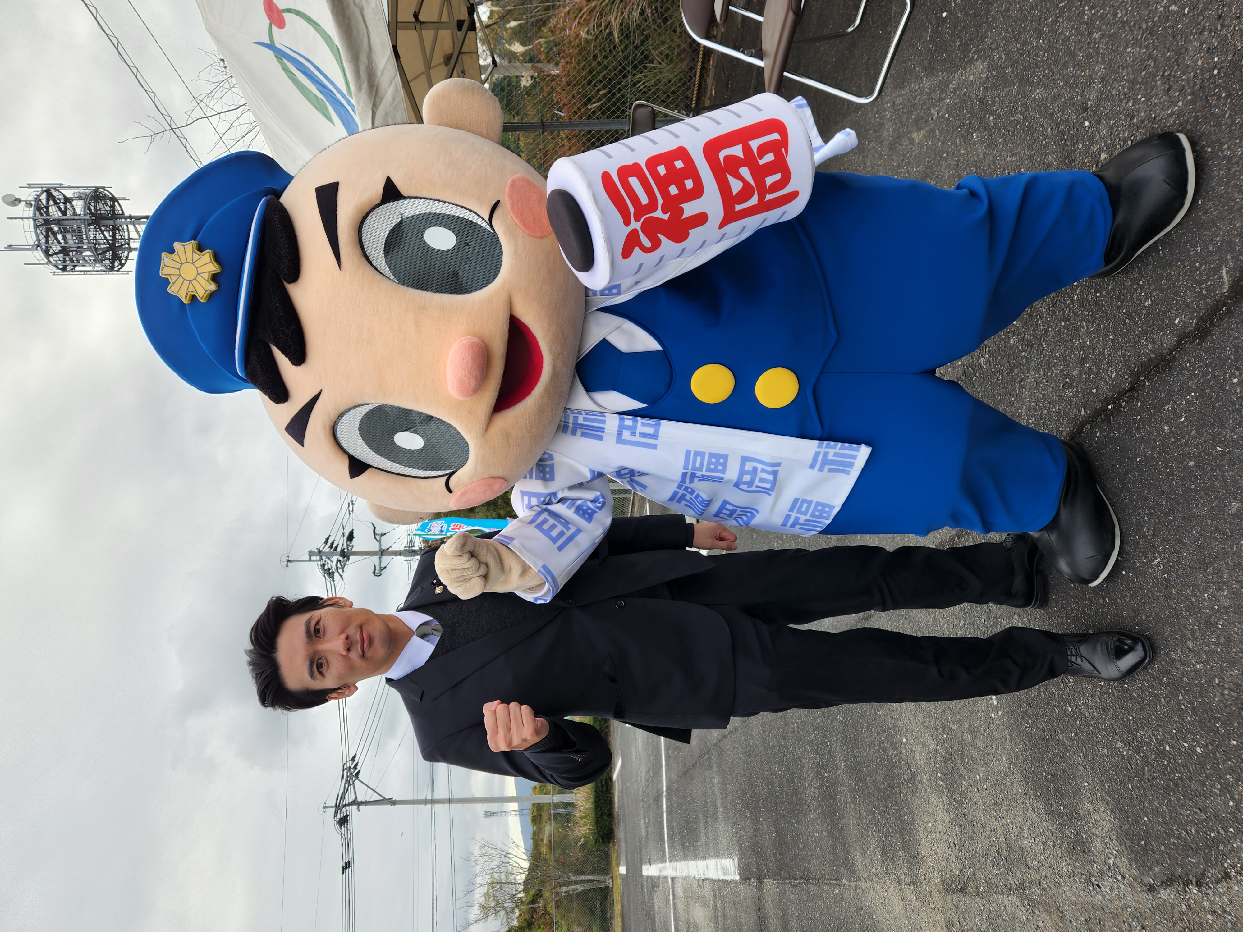 令和4年嘉麻警察署年末年始特別警戒活動出動式 | えがしら祥一
